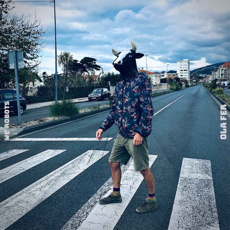 Portada del LP We Robots de Ola Fer